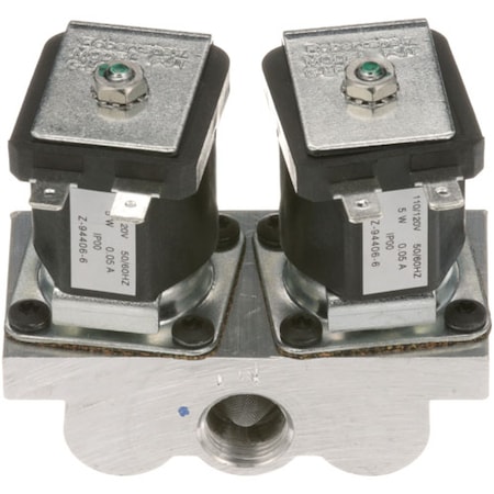 Bakers Pride Dual Solenoid Valve 3/8" 120V R3201A